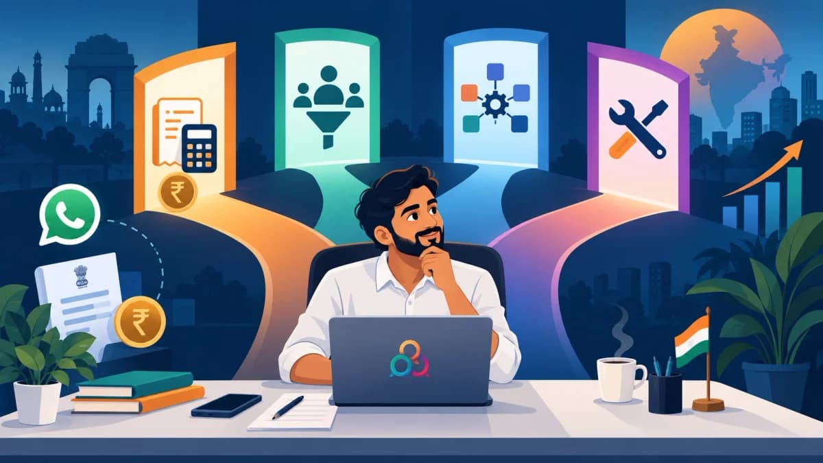 Cover image for How to Choose the Right Software for Your Business in India — Without Wasting Money (2026 Guide)